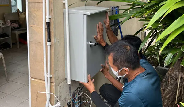 1 Set the installation point